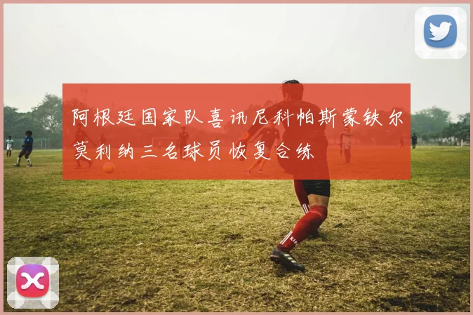 阿根廷国家队喜讯尼科帕斯蒙铁尔莫利纳三名球员恢复合练